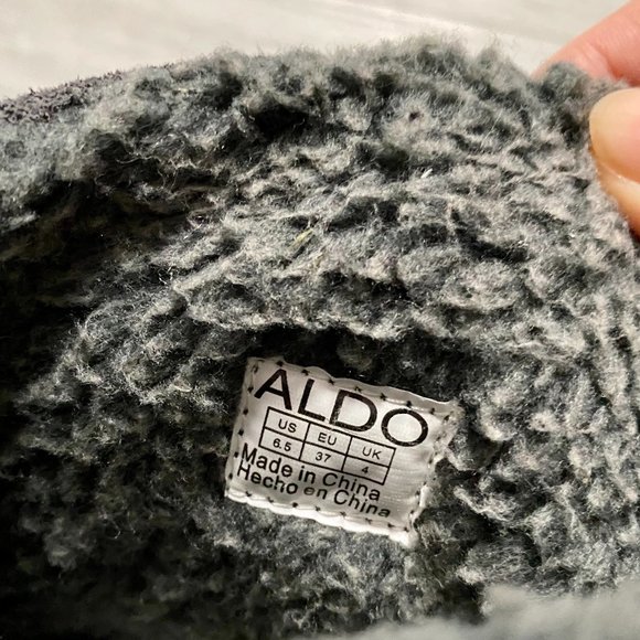 Aldo Thessa Black Snow Boots - Picture 3 of 5